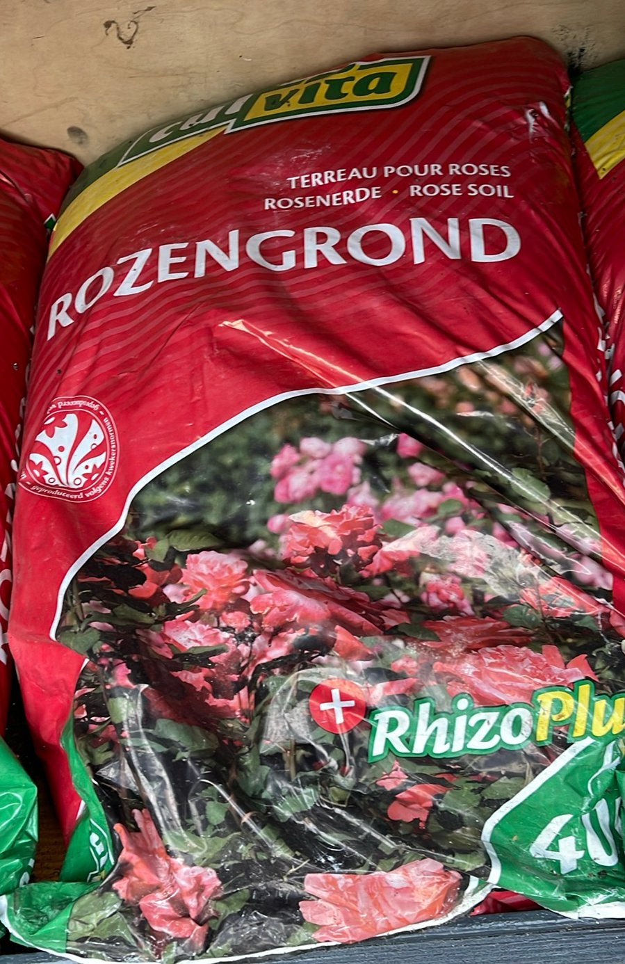 1zak culvita rozengrond 40liter, Tuin en Terras, Ophalen