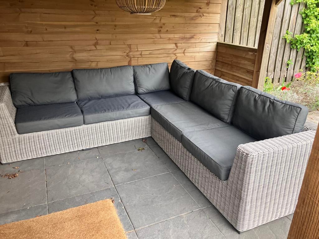 Mooie stevige loungeset B7 club collection, Tuin en Terras, Ophalen, Overige materialen, Gebruikt, Bank