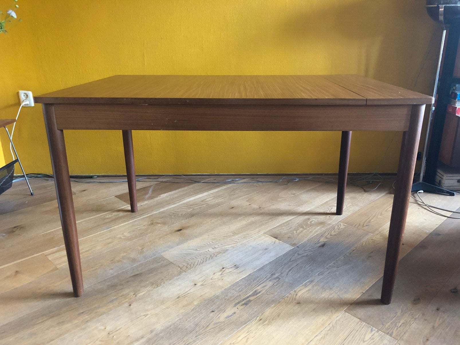 vintage tafel “berlijn” van pastoe, Huis en Inrichting, Tafels | Eettafels, Ophalen, Gebruikt, 100 tot 150 cm, Vintage