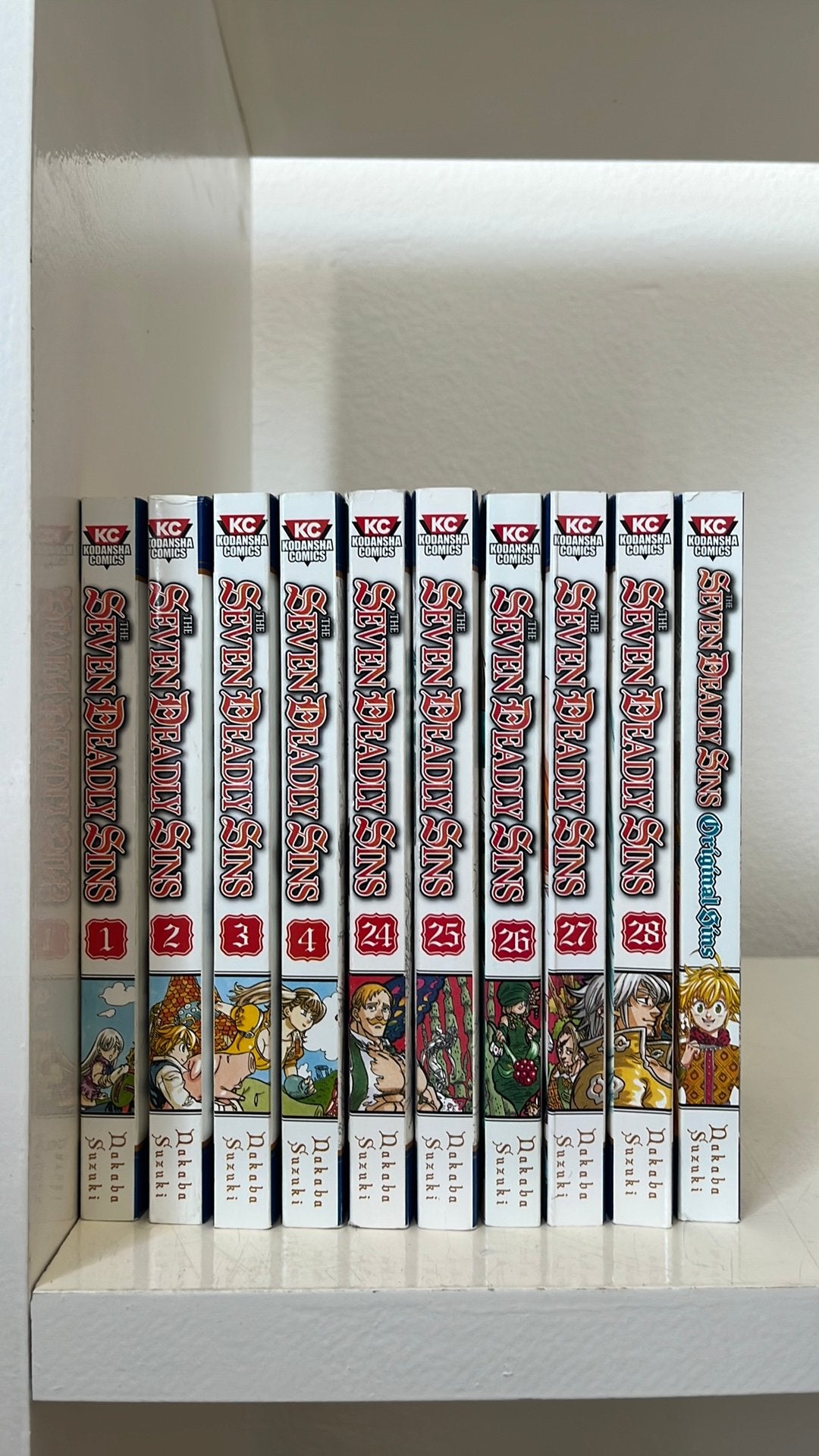 The Seven Deadly Sins manga €4 PER STUK!!, Boeken, Meerdere comics, Ophalen, Zo goed als nieuw, Japan (Manga)
