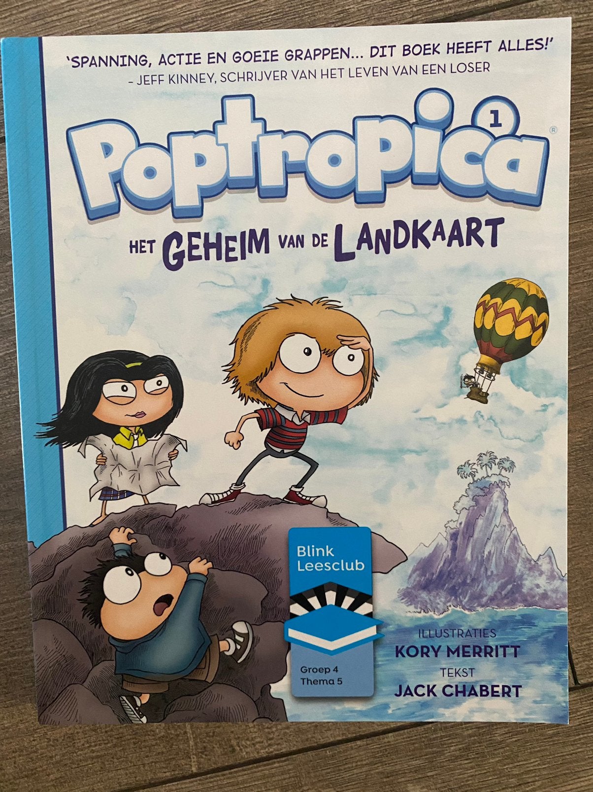 Poptropica het geheim van de landkaart, Boeken, Ophalen of Verzenden, Zo goed als nieuw, Fictie algemeen