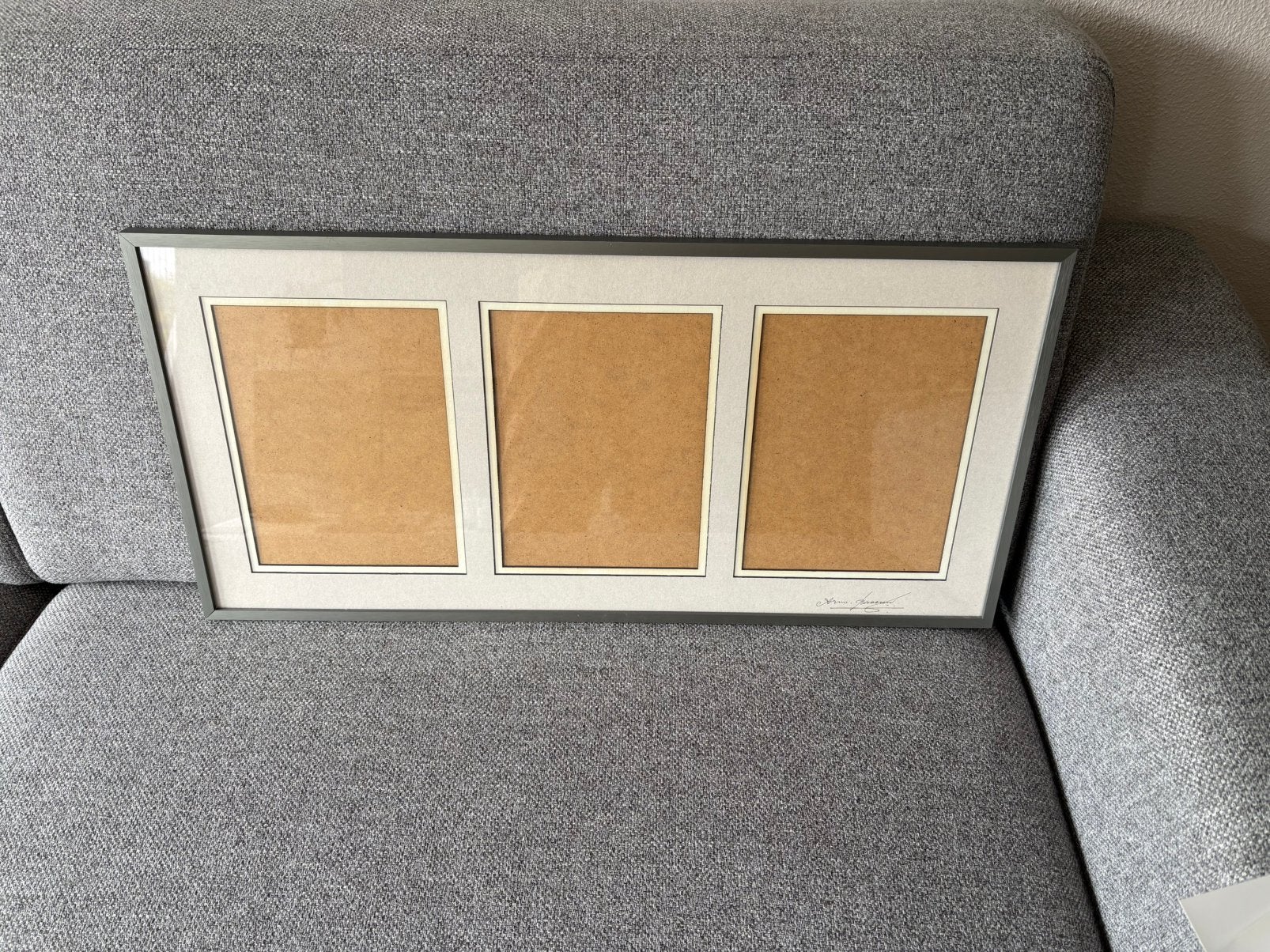 Fotowissellijst maat 70 x 34 cm, Ophalen, Zo goed als nieuw, Hangend, Wissellijst