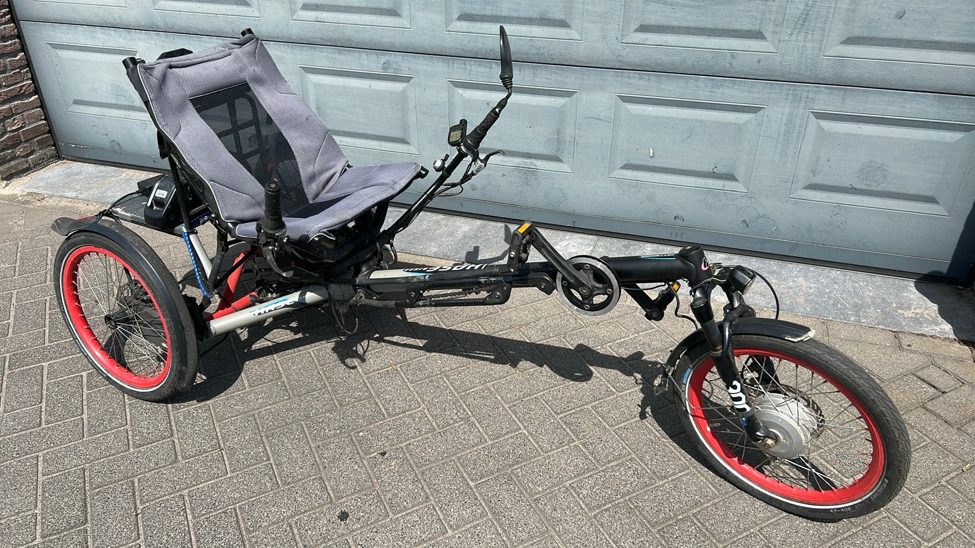 Hase Bikes. Kettwisel ligfiets., Fietsen en Brommers, Fietsen | Ligfietsen, Ophalen, Zo goed als nieuw, Overige merken