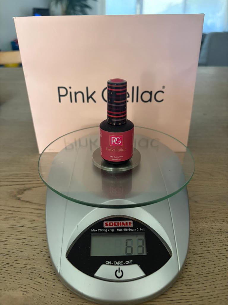 Pink Gellac 282 Dusky Pink, Ophalen of Verzenden, Zo goed als nieuw, Roze, Handen en Nagels