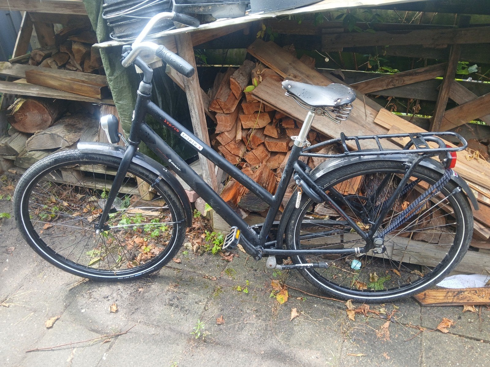giant triple x fiets, Ophalen, Gebruikt, Terugtraprem, Giant