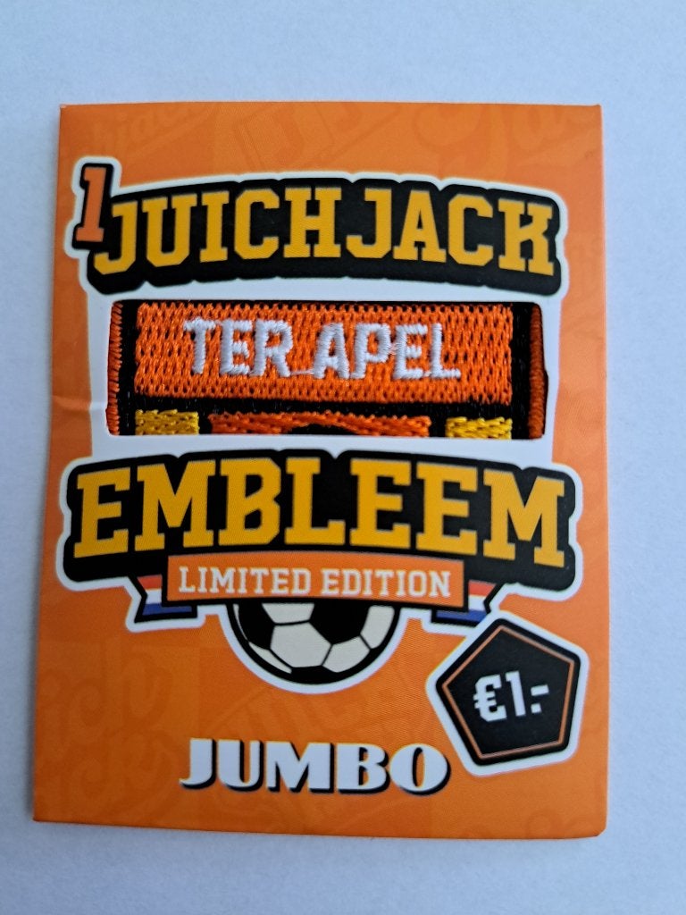 Jumbo Juichjack - embleem- Ter Apel - Limited edition, Verzamelen, Jumbo, Verzenden