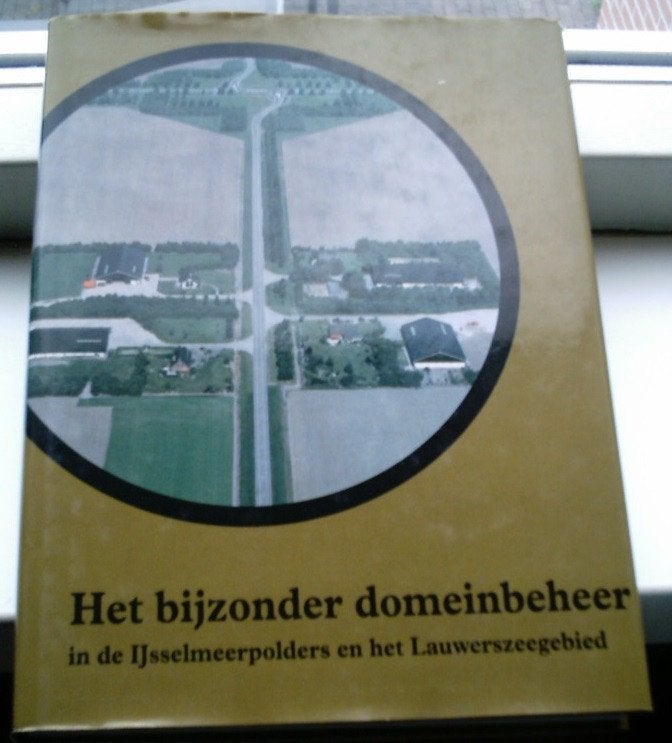 Domeinbeheer in de IJsselmeerpolders en Lauwerszeegebied., Ophalen of Verzenden, Zo goed als nieuw