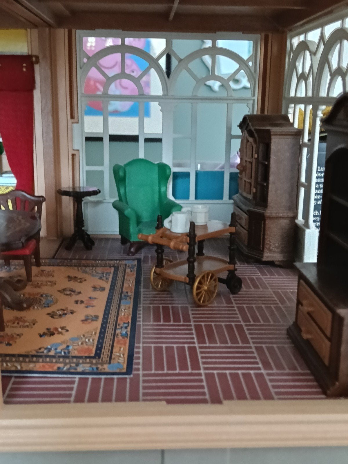 Foto 7 van Victoriaans poppenhuis playmobil met extra meubels