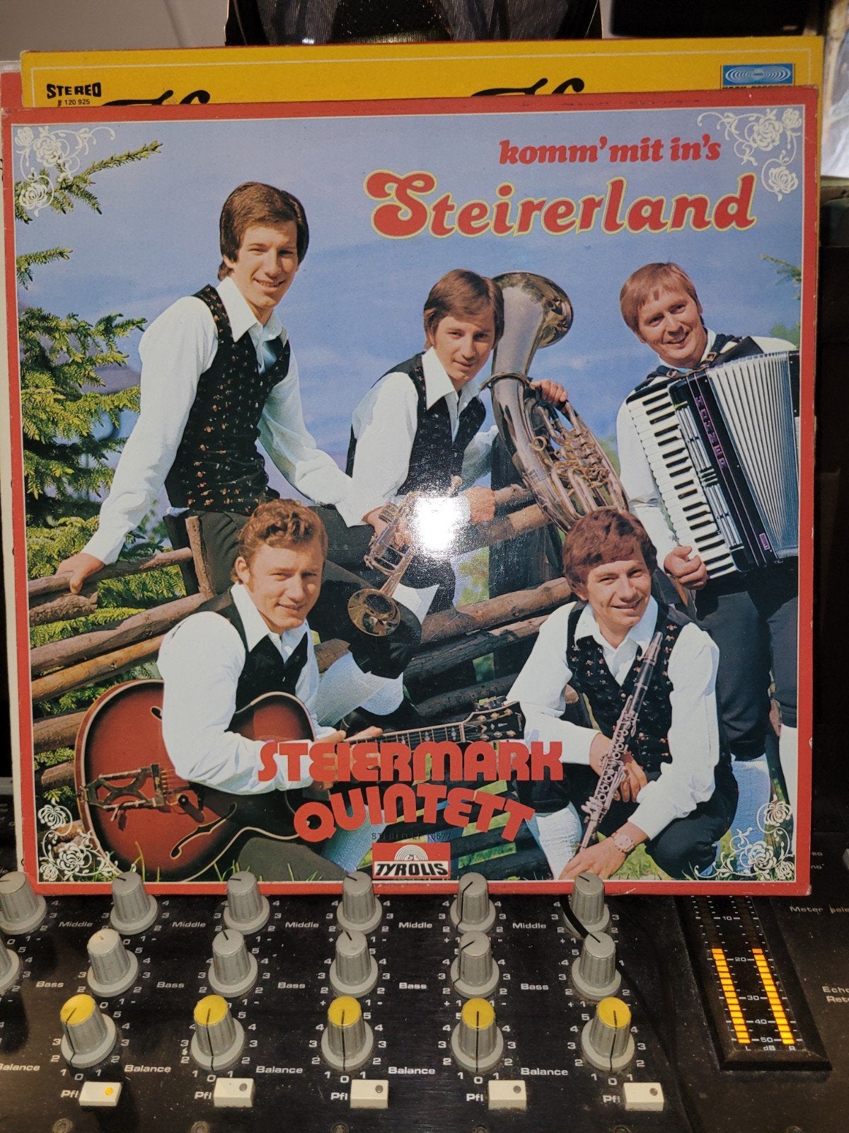 top lp tyrolis steiermark quintett, Ophalen of Verzenden