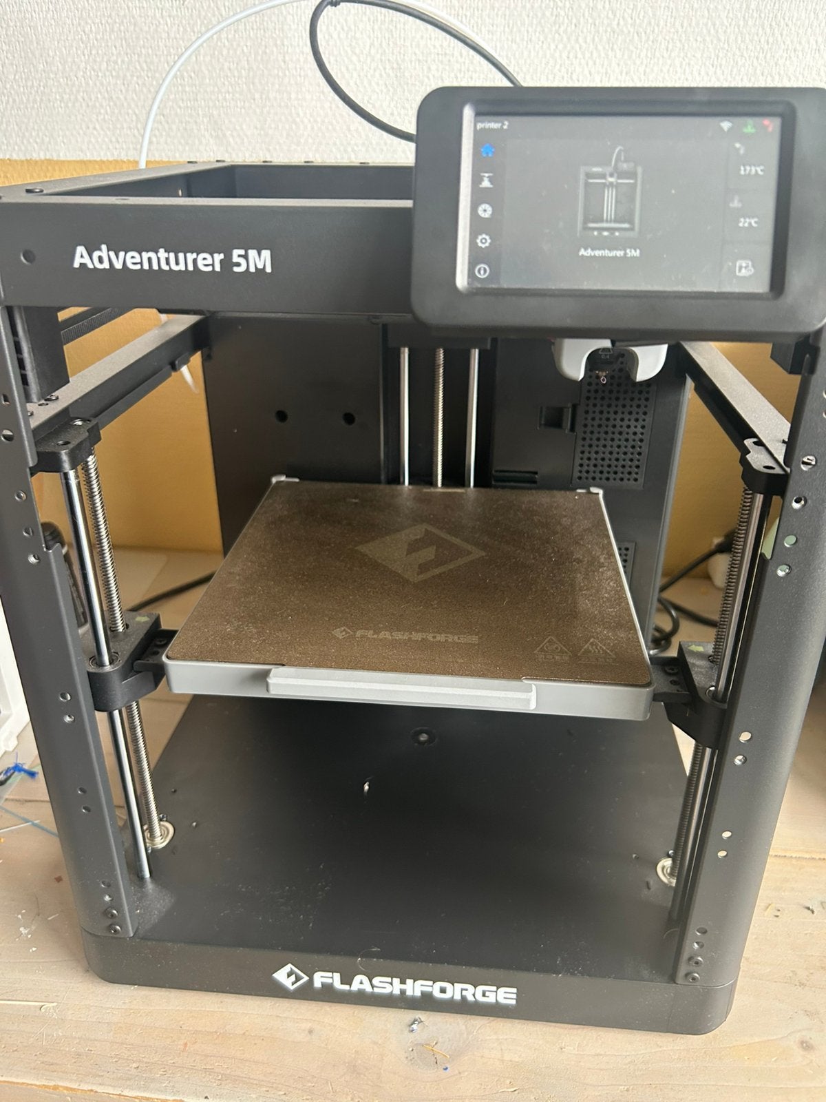 3D printer adventurer 5M.  Flashforge, Ophalen, Ingebouwde Wi-Fi, Zo goed als nieuw, Filament