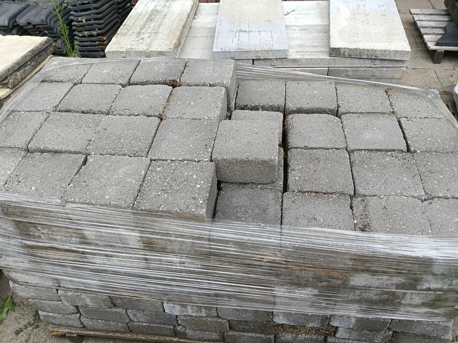 15x15x8 getrommeld, Tuin en Terras, Ophalen, Gebruikt, Klinkers, 5 tot 10 m²