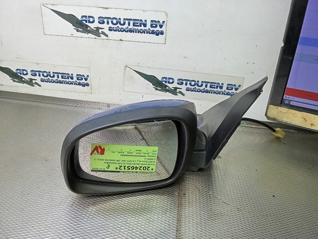 Spiegel Rechts Elektrisch 5 draden Swift (ZA/ZC/ZD1/2/3/9), Gebruikt, Suzuki Deutschland GmbH, Kontakt@suzuki.de, Suzuki-Allee 7, Bensheim 64625, , Duitsland