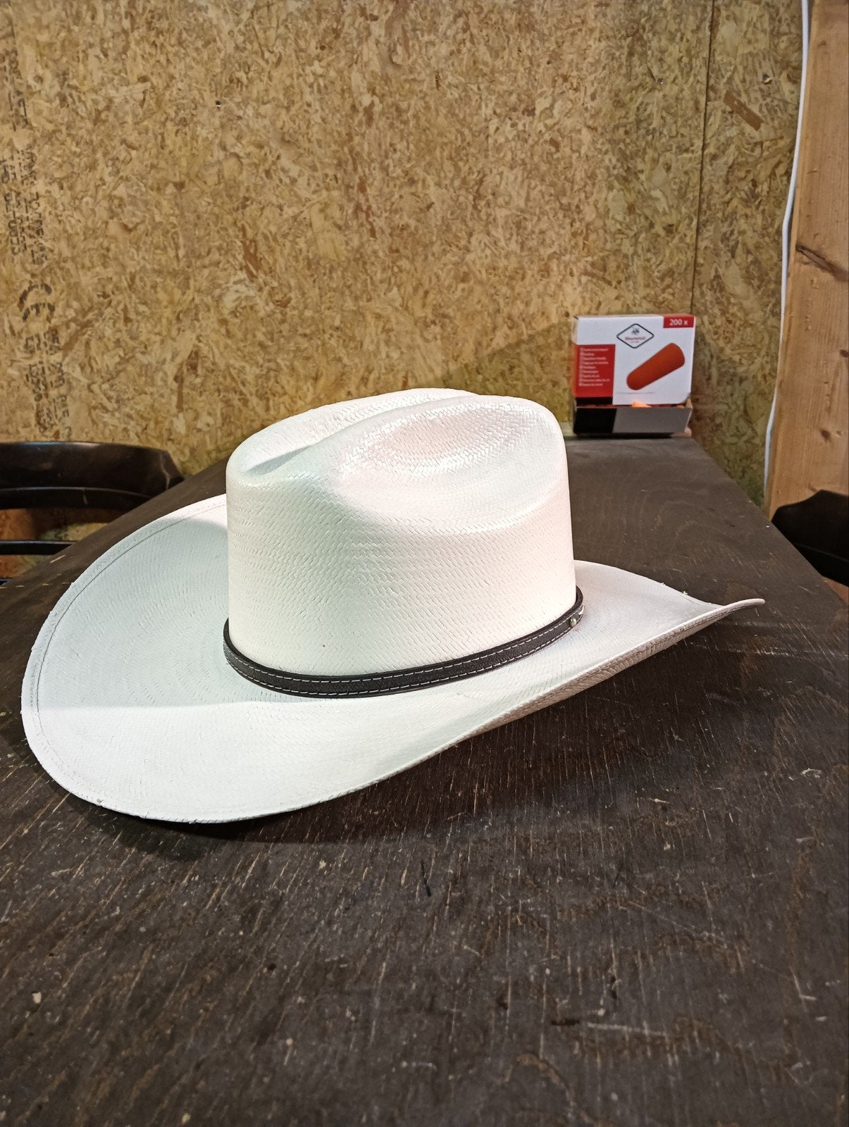 Stetson Cowboyhoed - Wit, Maat L, Ophalen, Stetson, Hoed, Stetson Europe GmbH