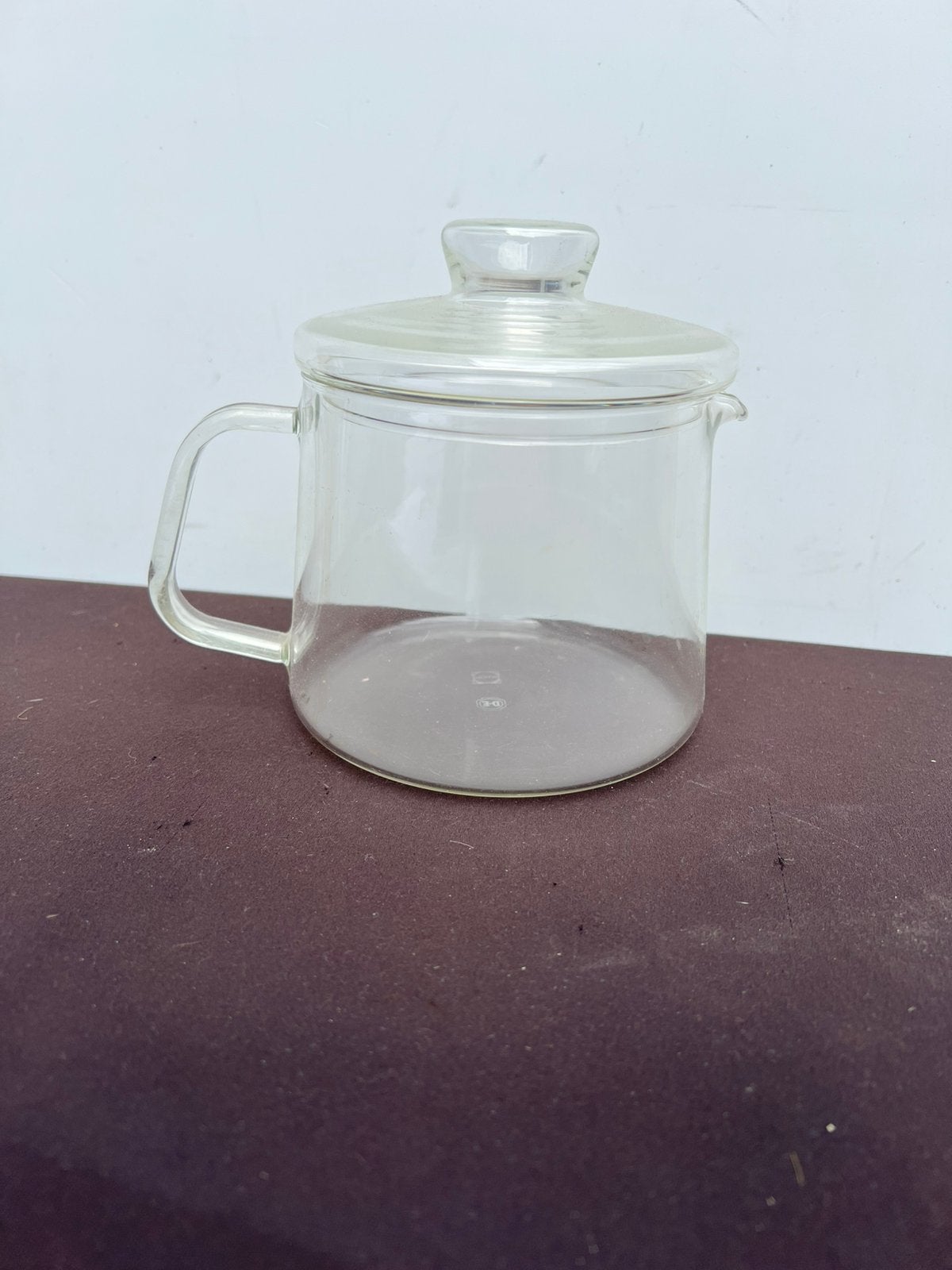 Te Koop Vintage Glazen Douwe Egberts Theepot Deksel, Huis en Inrichting, Keuken | Servies, Overige typen, Ophalen of Verzenden