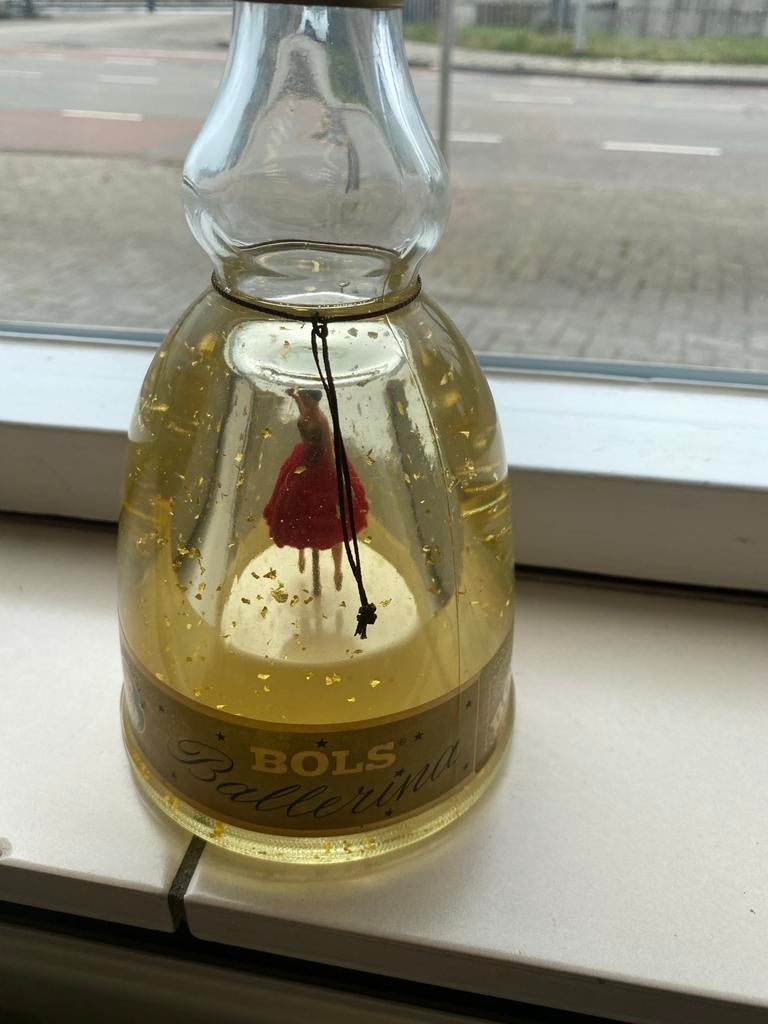 Vintage Bols Ballerina Gold Liqueur Muziekdoos, Ophalen of Verzenden, Zo goed als nieuw