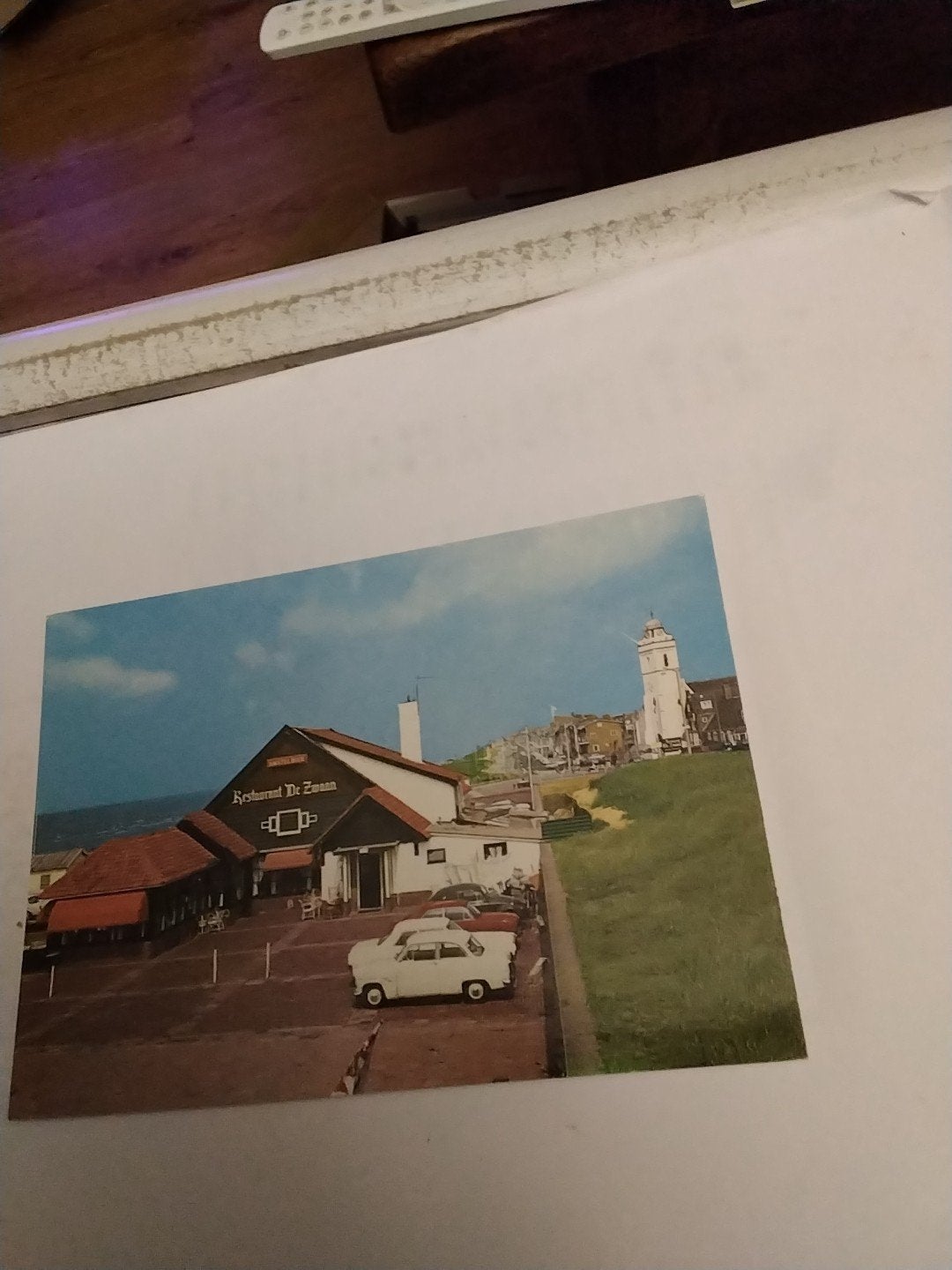 Oude ansichtkaart Katwijk aan Zee - Restaurant De Zwaan, Ophalen of Verzenden, 1960 tot 1980, Ongelopen, Zuid-Holland