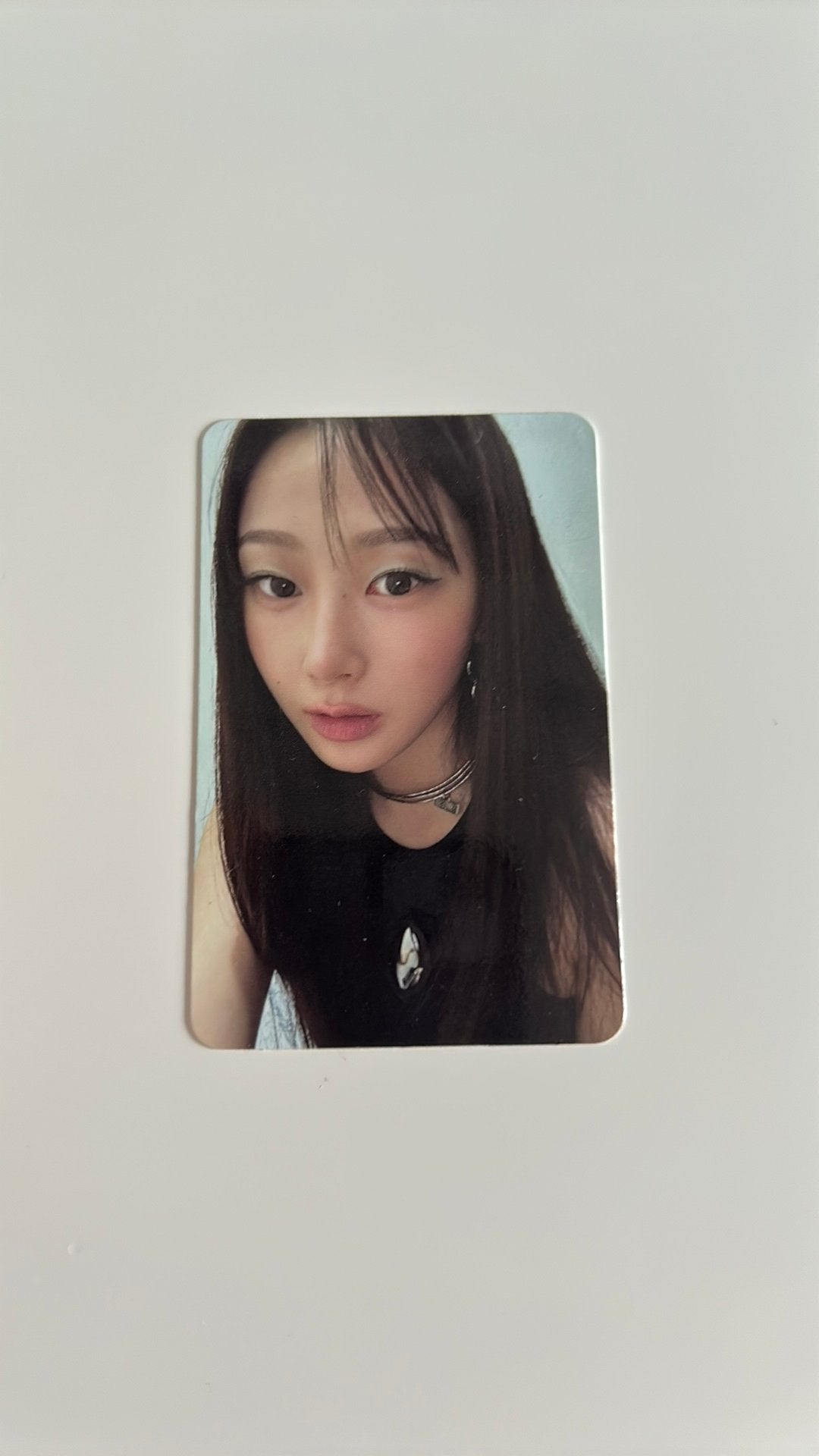 giselle aespa photocard, Ophalen of Verzenden, Zo goed als nieuw, Foto of Kaart