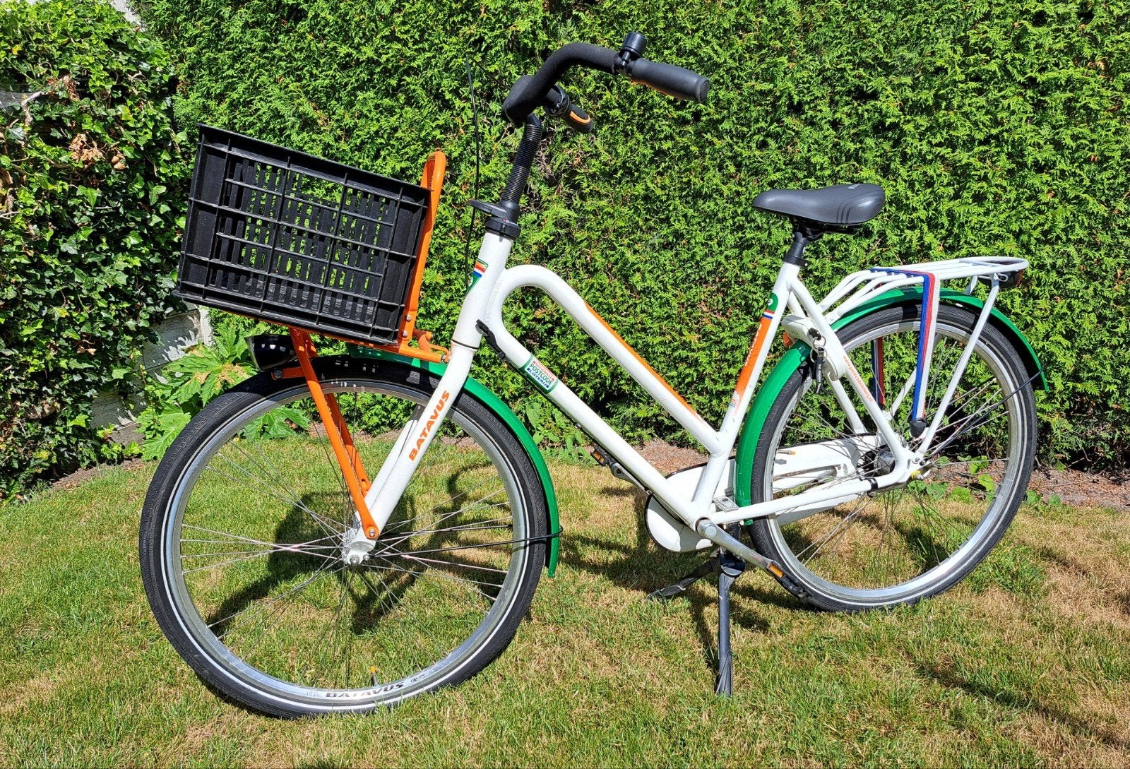 Zeer nette, stevige Postcode Loterij Fiets, Ophalen, Versnellingen, Batavus, 56 cm of meer