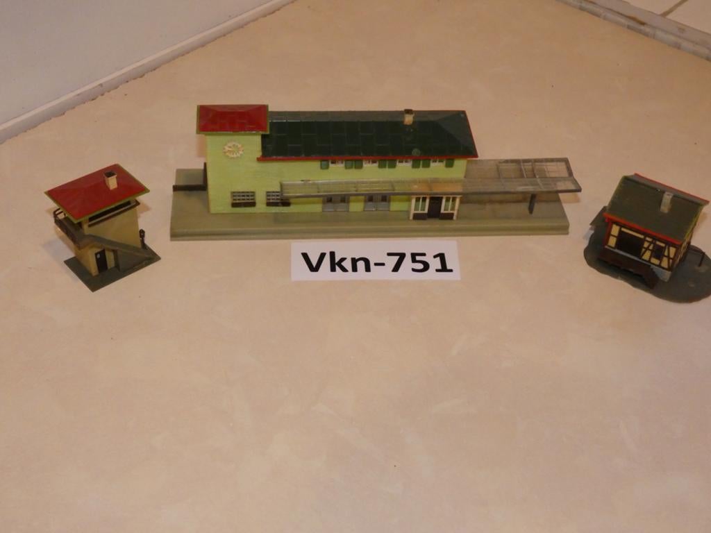 Vk-751 N Spoor Scenery Stationsset 2110 van Faller, Ophalen of Verzenden, Gelijkstroom of Wisselstroom, Brug, Tunnel of Gebouw