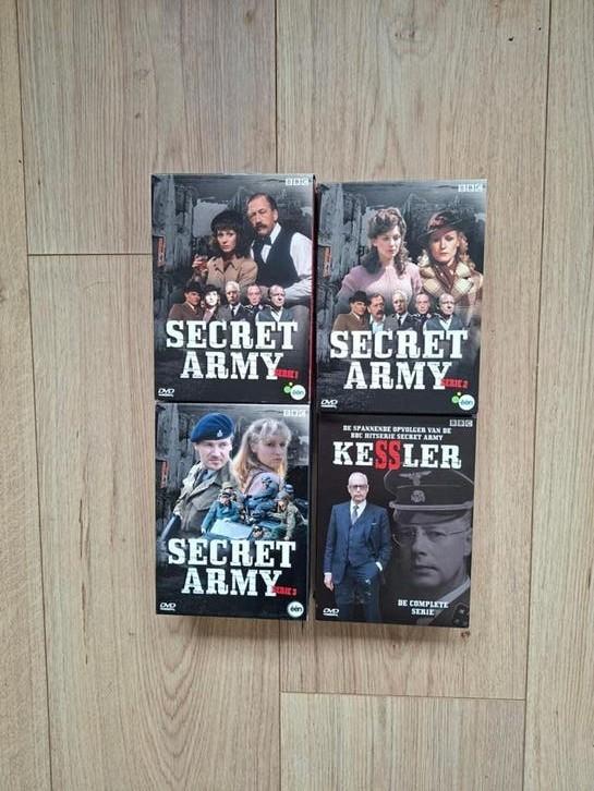 Secret Army  en Kessler         complete series, Cd's en Dvd's, Dvd's | Tv en Series, Ophalen of Verzenden, Zo goed als nieuw