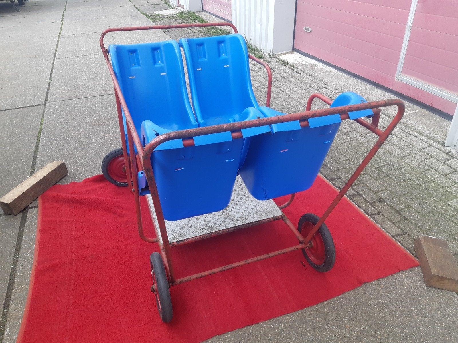 4 PERSOONS DUW WAGEN VOOR KINDER OPVANG 29.95 EURO, Fietsen en Brommers, Ophalen of Verzenden, Nieuw
