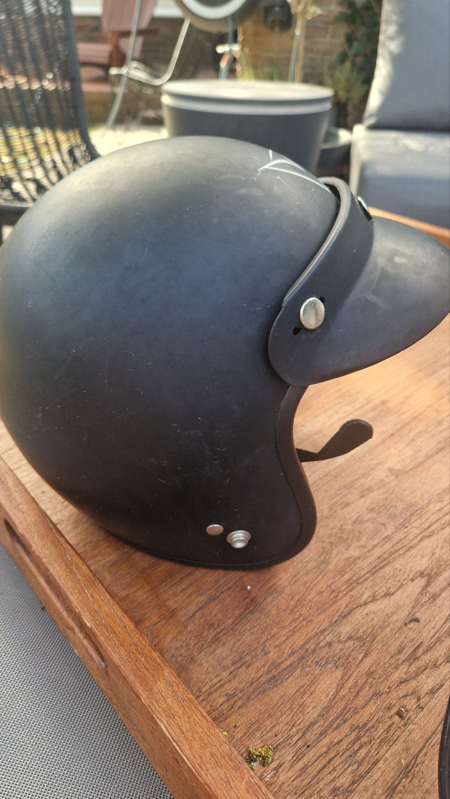 Kinderhelm Demm Spider Jethelm Maat S (52 cm), Motoren, Kinderen, Jethelm, Tweedehands, Ophalen