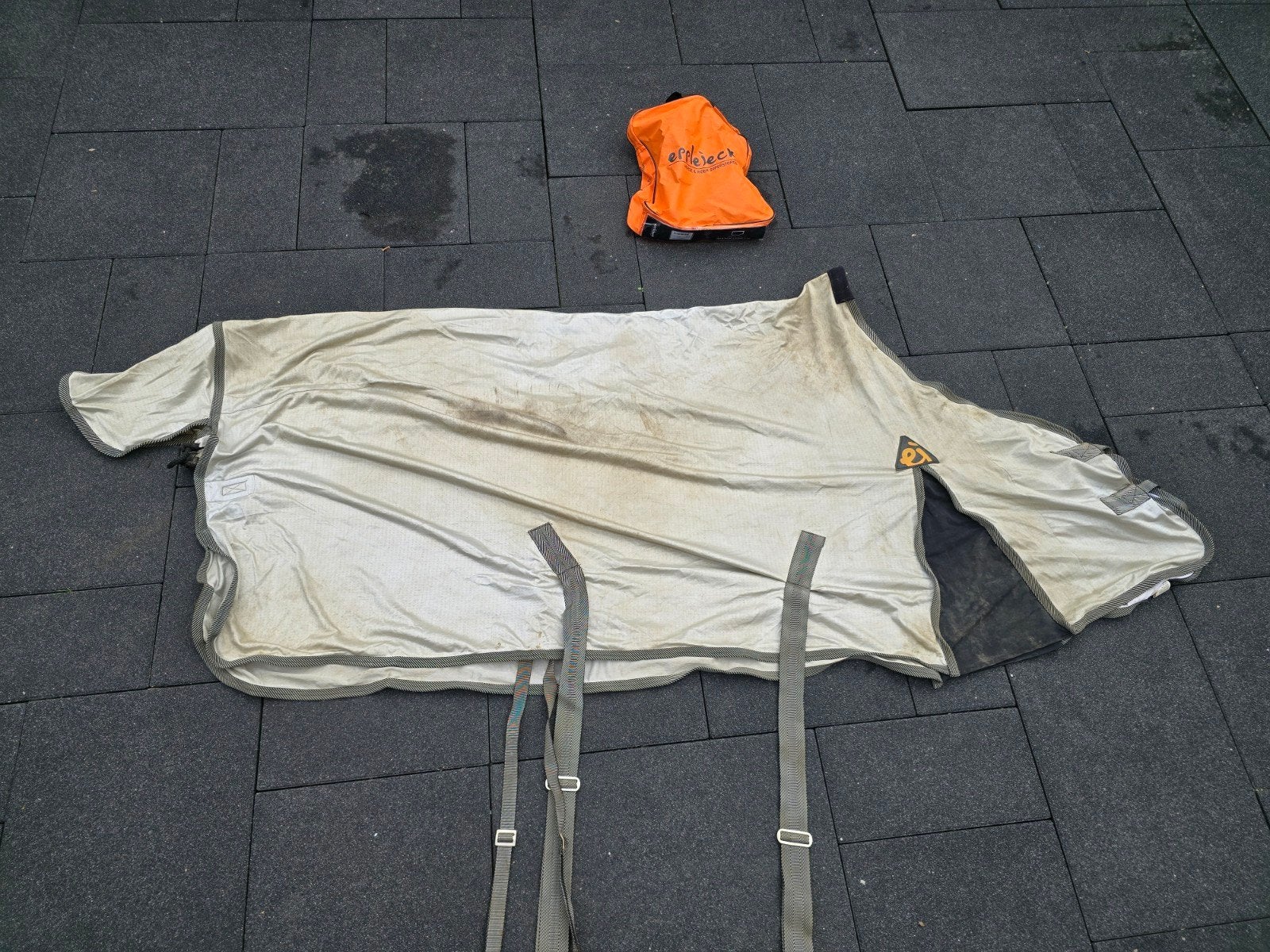 vliegendeken epplejeck 195, 0 g, Vliegendeken, Overige materialen, Kruissingels