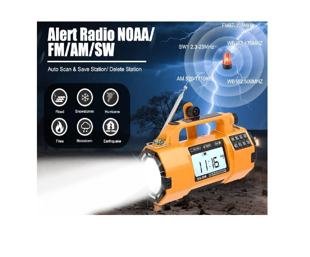 Noodradio, Theodoor Colenbranderhof 9, 3059LC Rotterdam, Nederland, Info@currentcomponents.nl, Nieuw, Ophalen of Verzenden