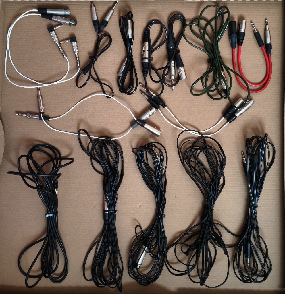 Diverse kabels voor PA installatie, Ophalen of Verzenden, Gebruikt, Minder dan 500 watt, P.A.