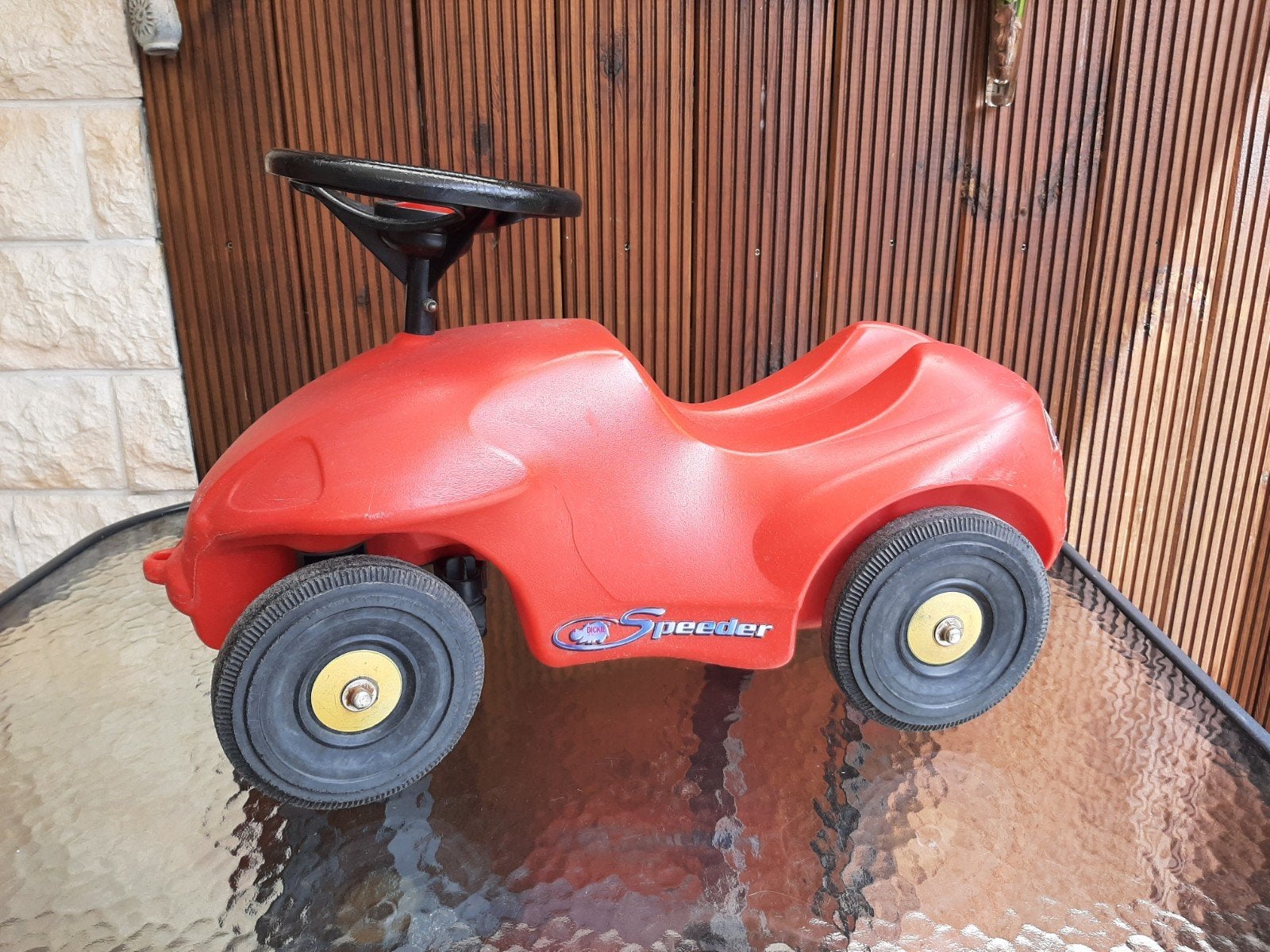 Bobby car. strijkplank en strijkijzer. Poppen schommel, Ophalen
