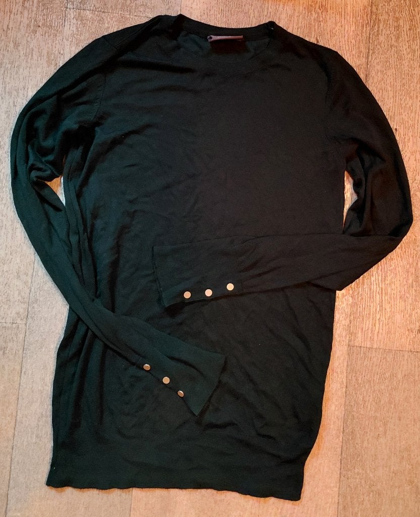 Dunne groene trui, Verzenden, Zo goed als nieuw, Maat 34 (XS) of kleiner, Groen