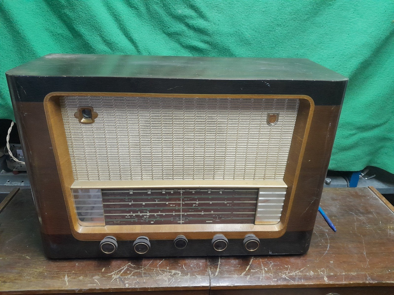 Philips B7X77U buizenradio, Ophalen
