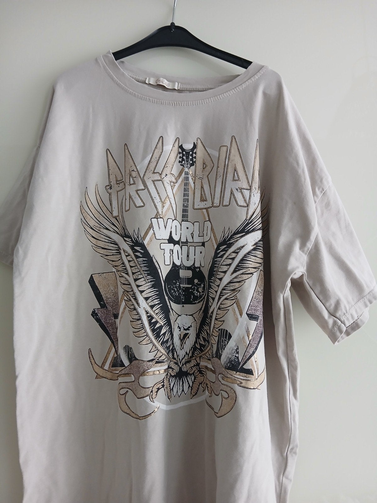 CM Milano T-shirt met adelaar print M, Maat 38/40 (M), Beige, Ophalen of Verzenden, Korte mouw