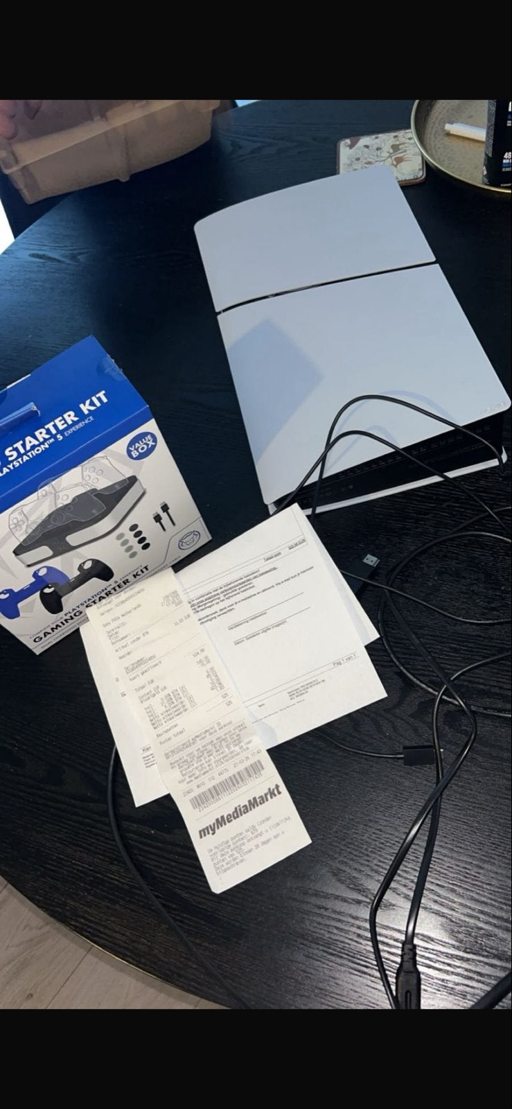 PlayStation 5  met controller en bon, Spelcomputers en Games, Ophalen of Verzenden, Zo goed als nieuw, Playstation 5
