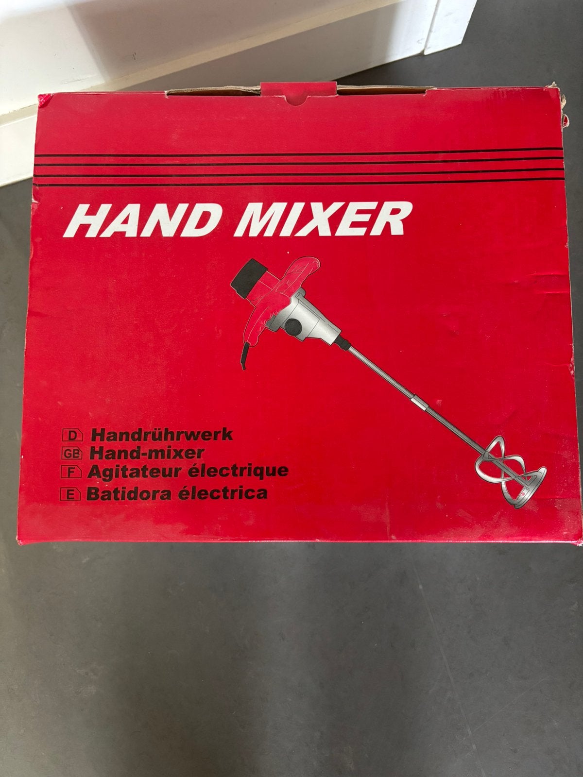 Handmixer stucwerk, Ophalen, Zo goed als nieuw
