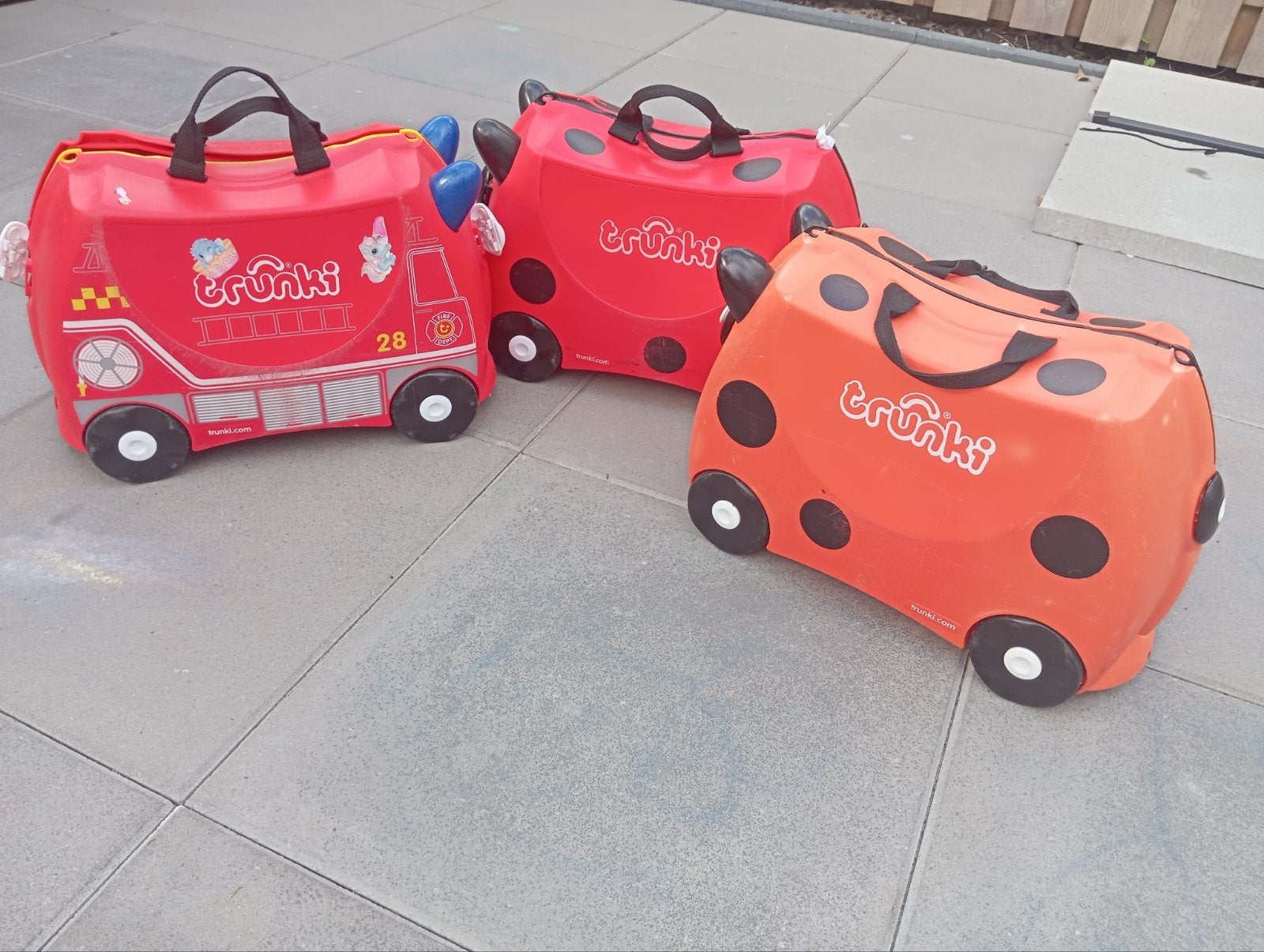 Trunki kinder koffer 20 EUR per stuk, Ophalen, Gebruikt