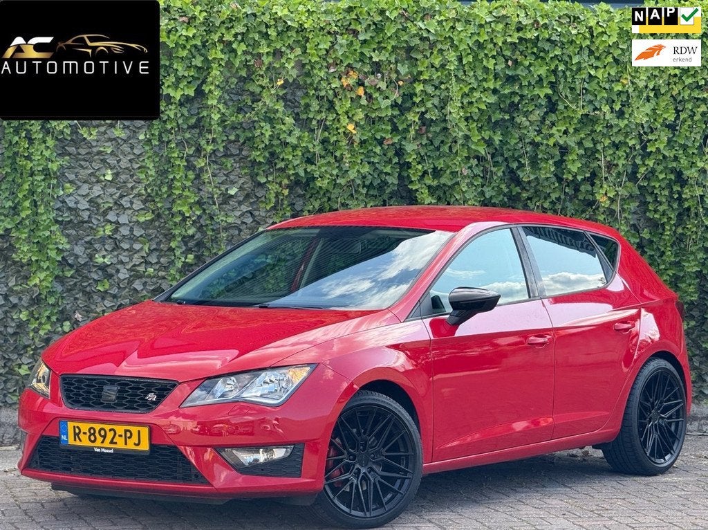 Seat Leon 2.0 TDI FR (Bj2015) DSG-6 Eerste Eigenaar, Auto's, Euro 5, Gebruikt, 150 pk, Leon