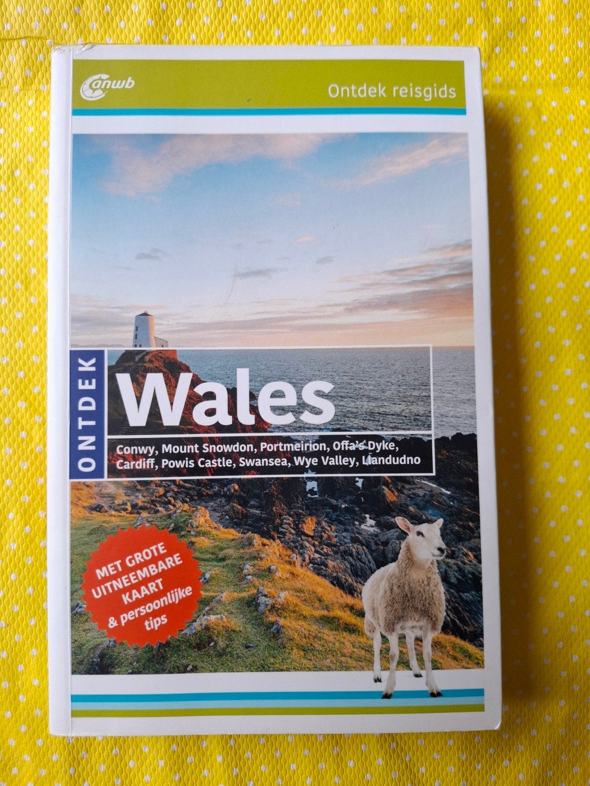 ANWB ontdek reisgids  Wales + grote uitneembare kaart!, Gelezen, Europa, Ophalen of Verzenden, Reisgids of -boek