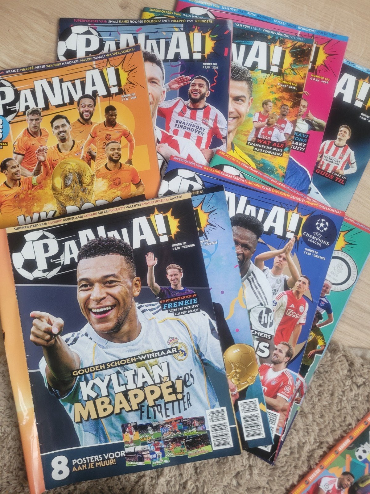 PANNA! magazines 98 t/m 107 + 2 extra dikke doeboeken, Ophalen of Verzenden, Gelezen, Sport en Vrije tijd