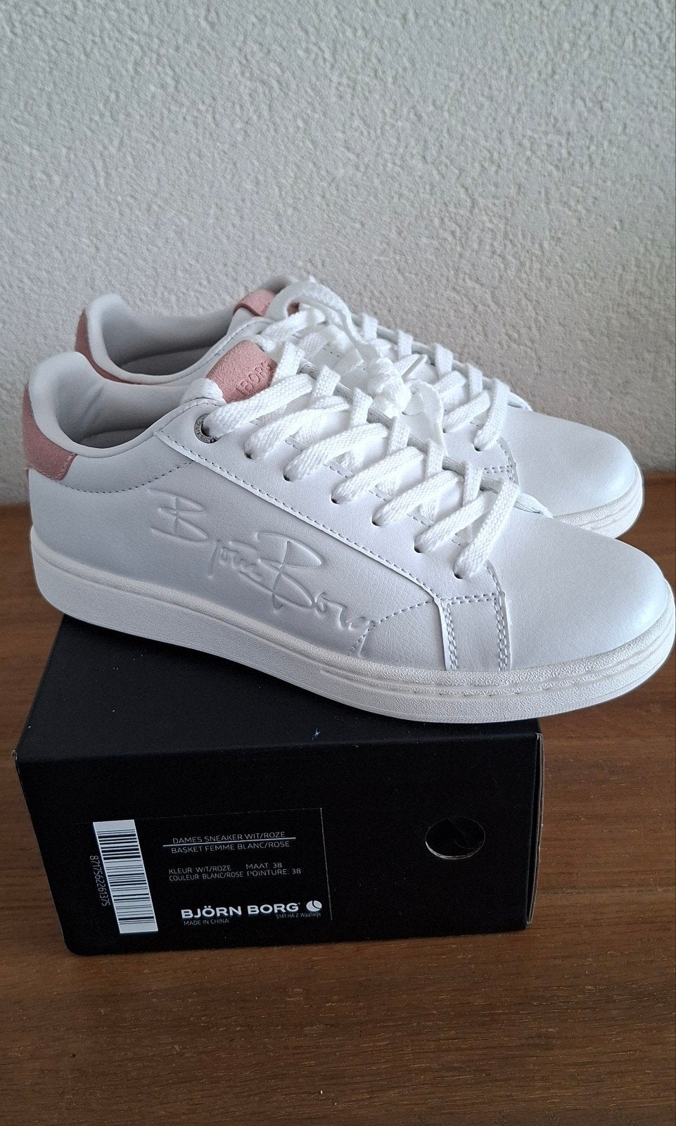 Bjorn Borg dames sneakers maat 38 - Nieuw, Wit, Nieuw, Ophalen of Verzenden, Sneakers of Gympen