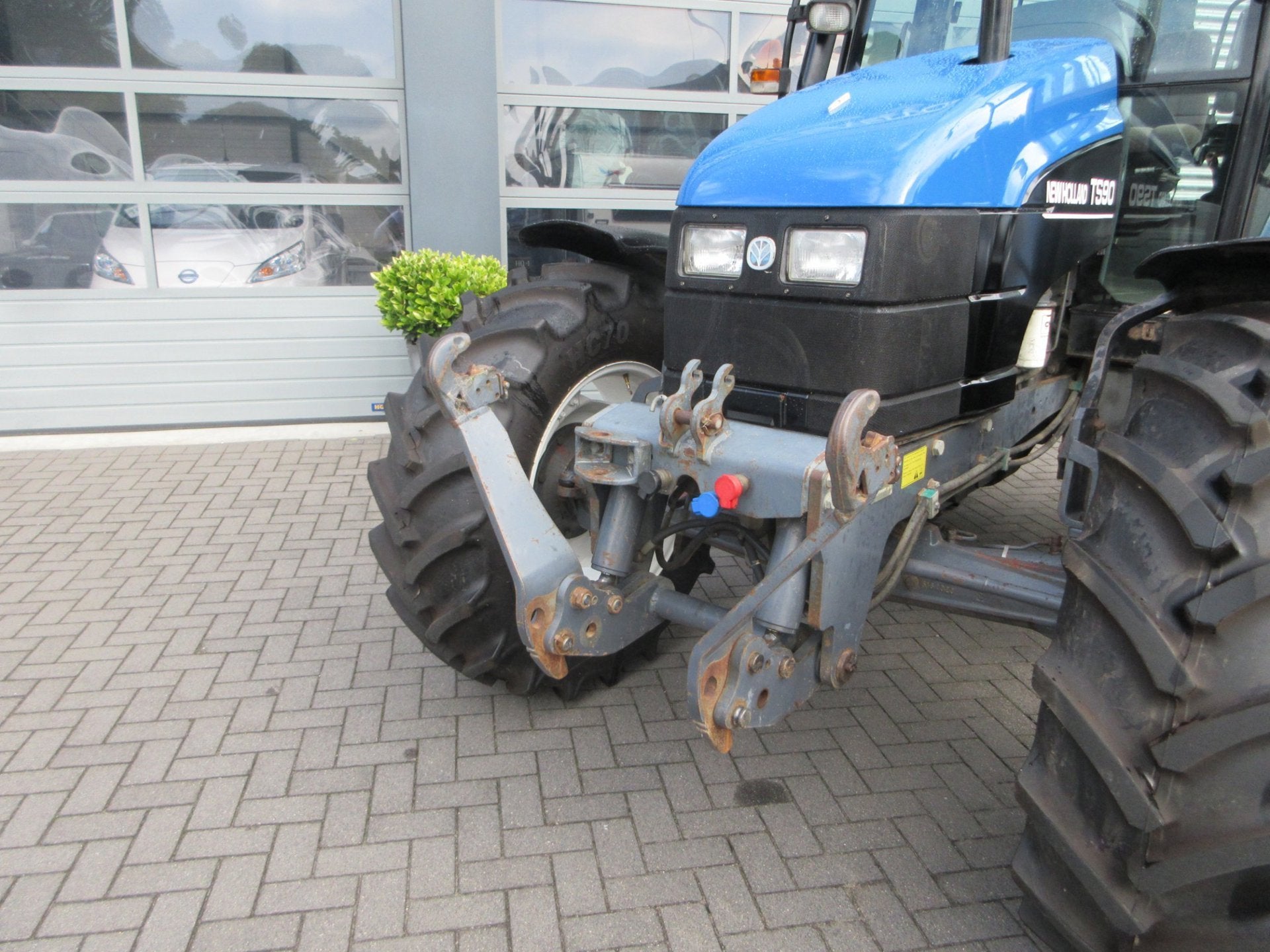 New Holland TS90 Hydraulische fronthef, Auto's, Gebruikt, Overige carrosserieën, Blauw, Overige brandstoffen