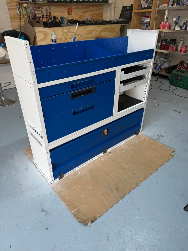 Bedrijfwagen inrichting, Gebruikt, 100 tot 150 cm, 100 tot 150 cm, Ophalen of Verzenden