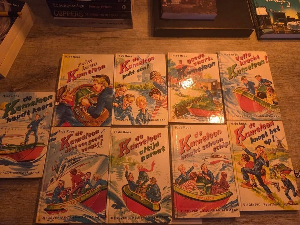De Kameleon boeken - H. de Roos (diverse titels), Boeken, Ophalen of Verzenden, Gelezen, Fictie algemeen