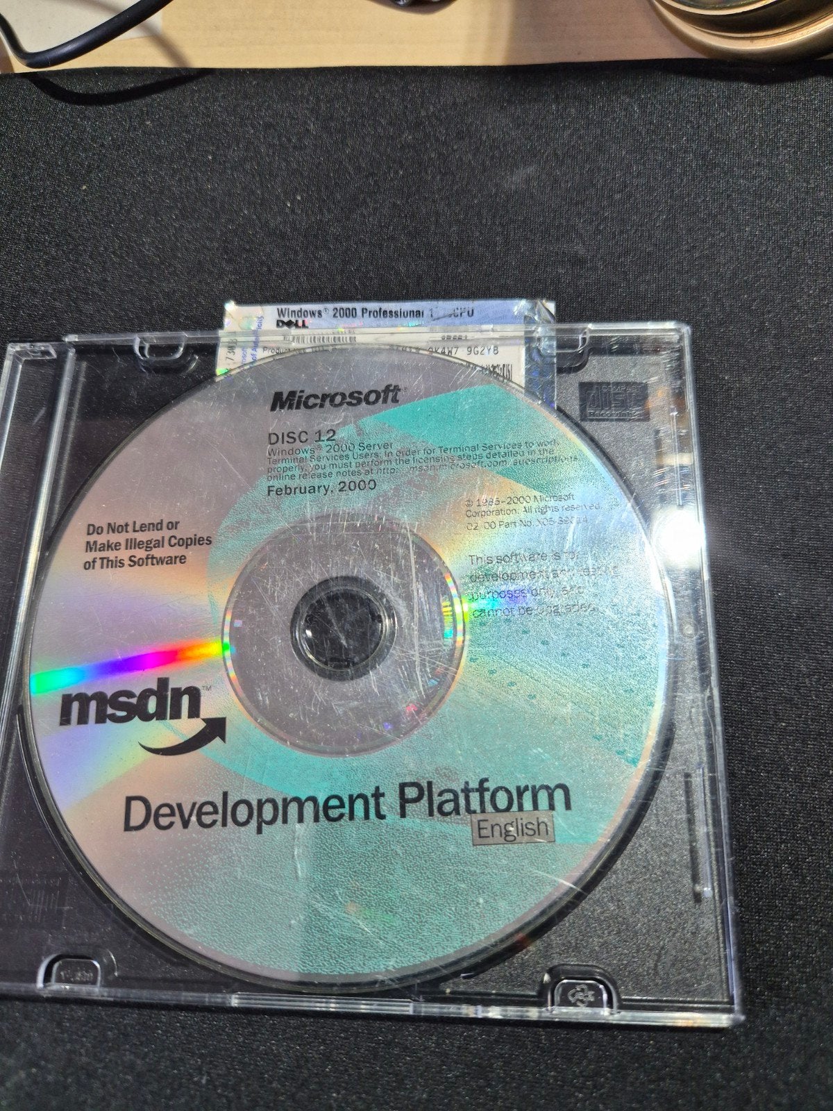Microsoft Windows 2000 Server MSDN Development Platform, Ophalen of Verzenden, Windows