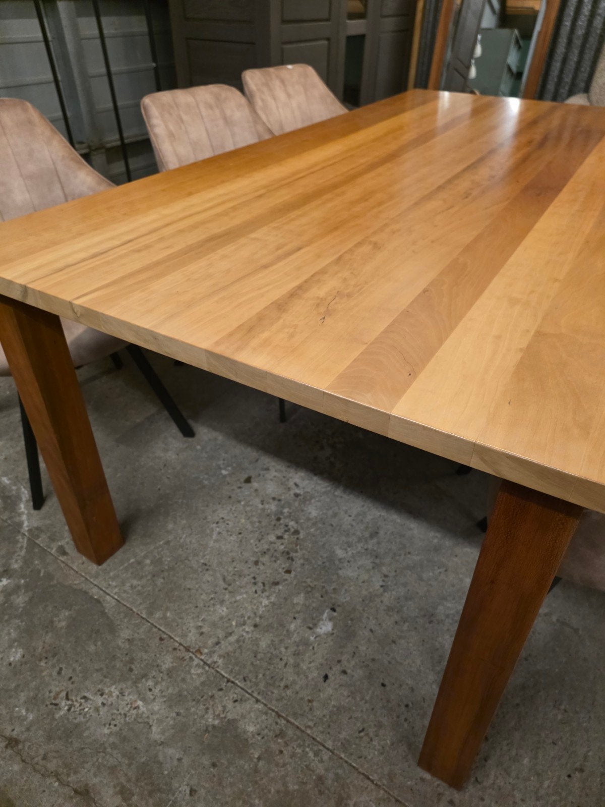 Eettafel lengte 200cm breedte 100cm hoogte 75cm, Ophalen, ., 50 tot 100 cm, M