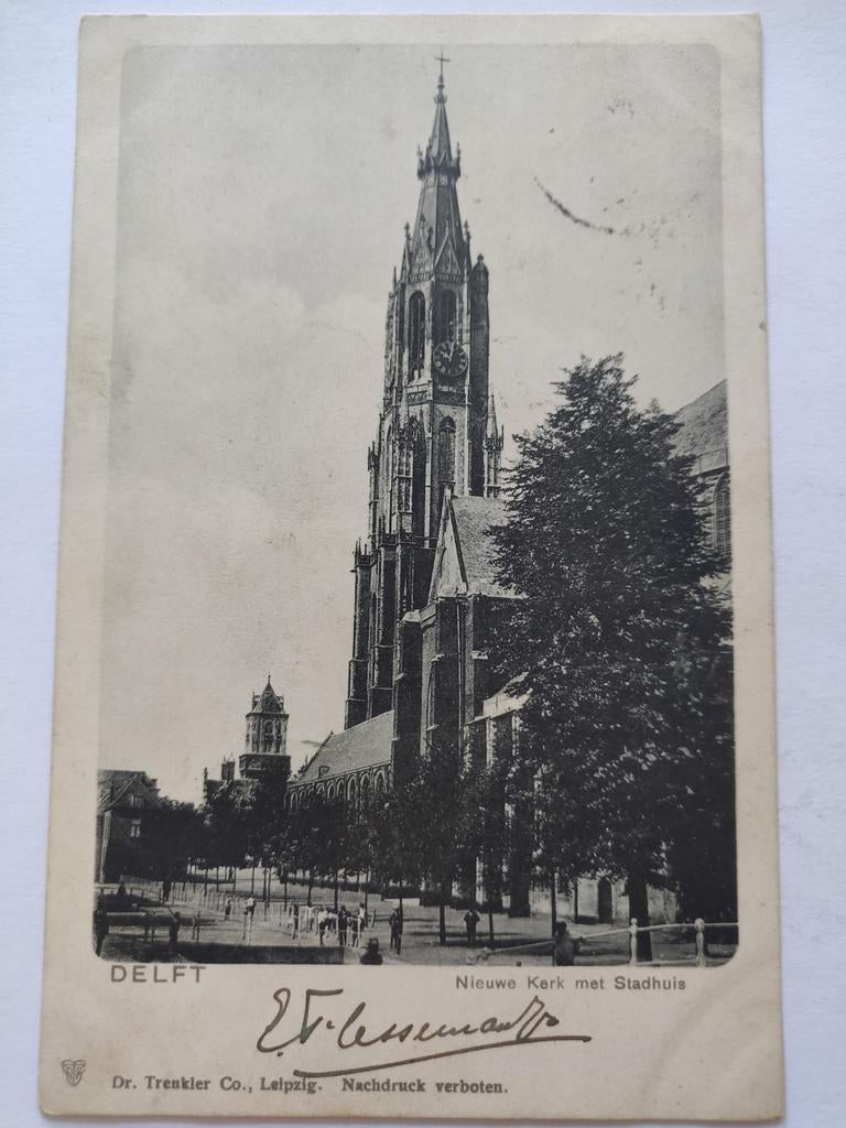 X1280 Delft 1902, Ophalen of Verzenden, Voor 1920, Zuid-Holland