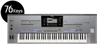 te koop aangeboden Tyros 5 76 Keys, Ophalen, Gebruikt, Yamaha, Aanslaggevoelig