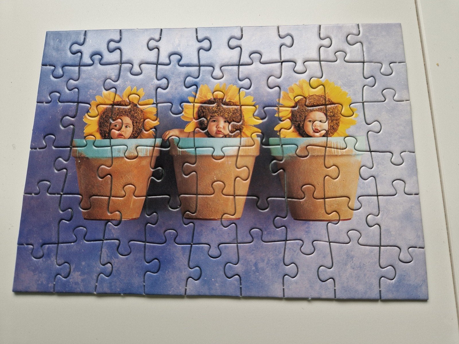 Leg puzzel Anne Geddes, Ophalen of Verzenden, Minder dan 500 stukjes, Zo goed als nieuw, Legpuzzel