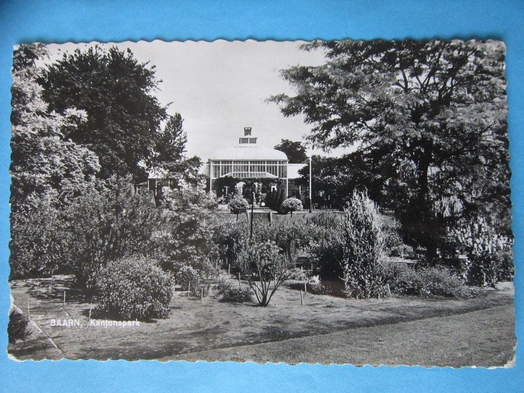 Ansichtkaart: Baarn, Kantonspark., Ophalen of Verzenden, 1960 tot 1980, Gelopen, Noord-Holland