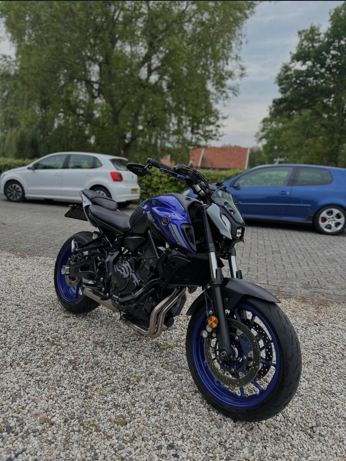 Yamaha MT-07 35kW A2 - 2021, Motoren, Motoren | Yamaha, 2 cilinders, Gebruikt, Particulier, Minimaal motorrijbewijs A2